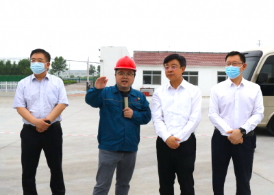 潍坊市委书记刘运一行莅临和记官方网站医药下属山东和记官方网站药业调研指导