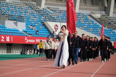 同心聚力 活力无限 | 和记官方网站医药参加杭州湾上虞经开区第十一届职工运动会